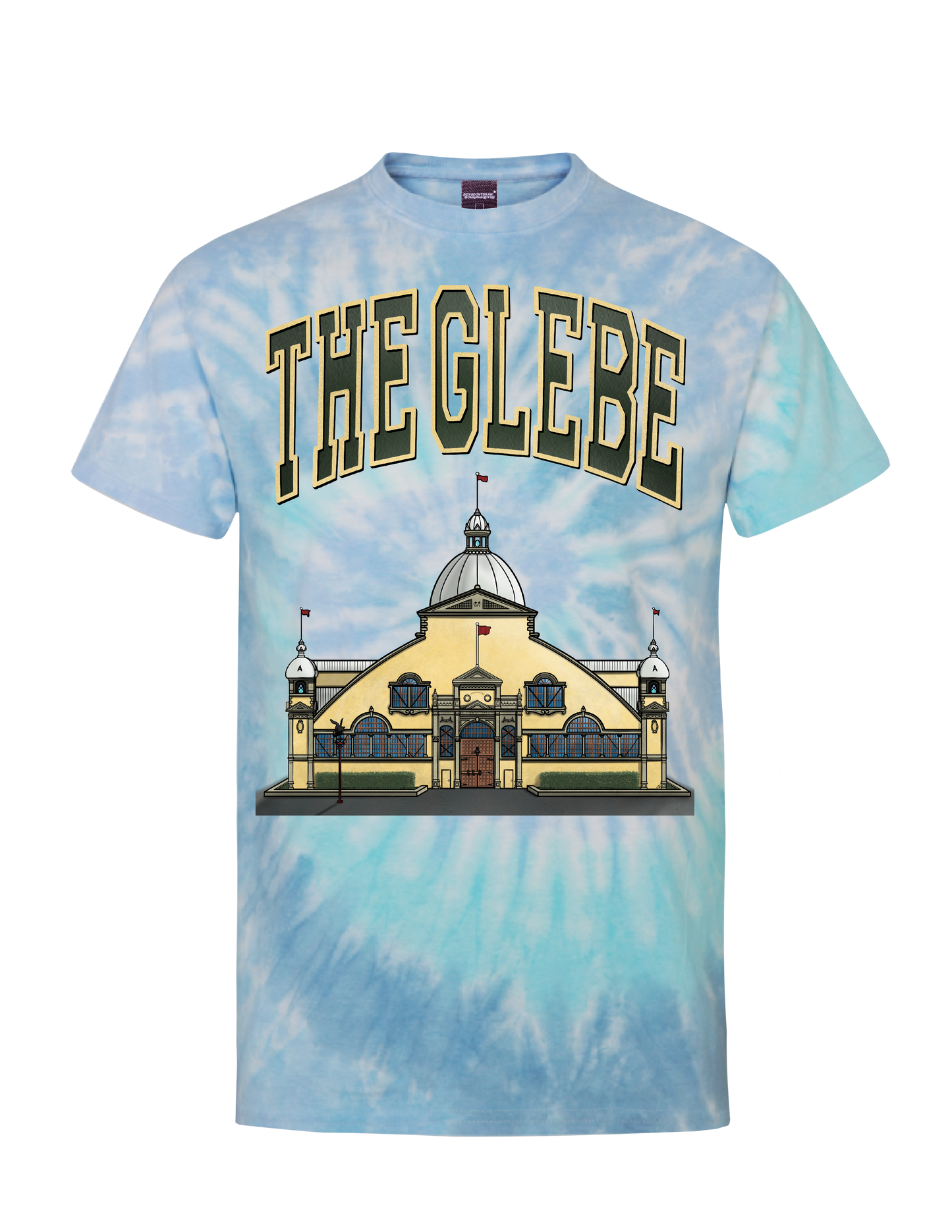 THE GLEBE* (Blue Lagoon Tie-Dye) - T-Shirt