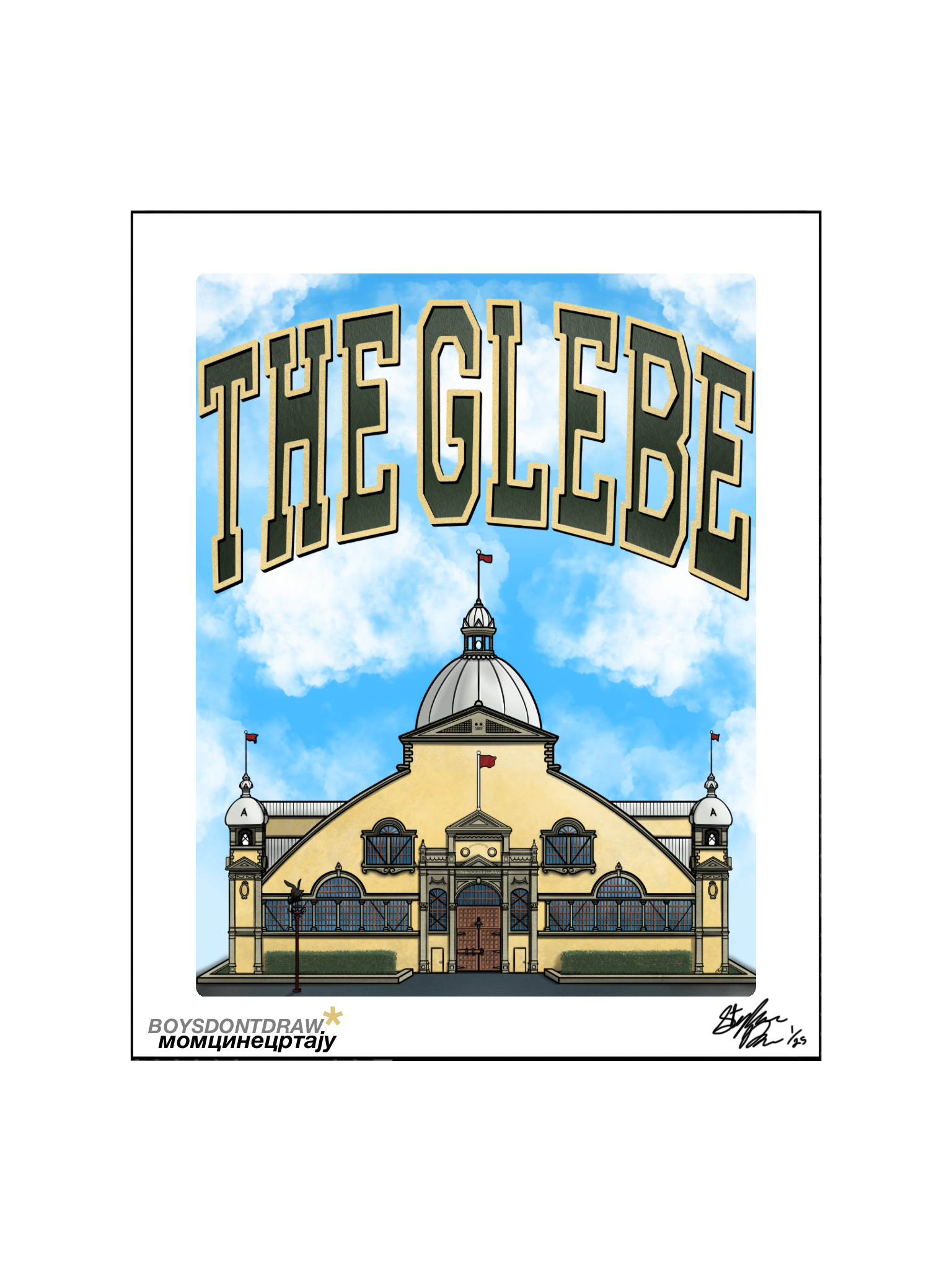 THE GLEBE* - Limited Print