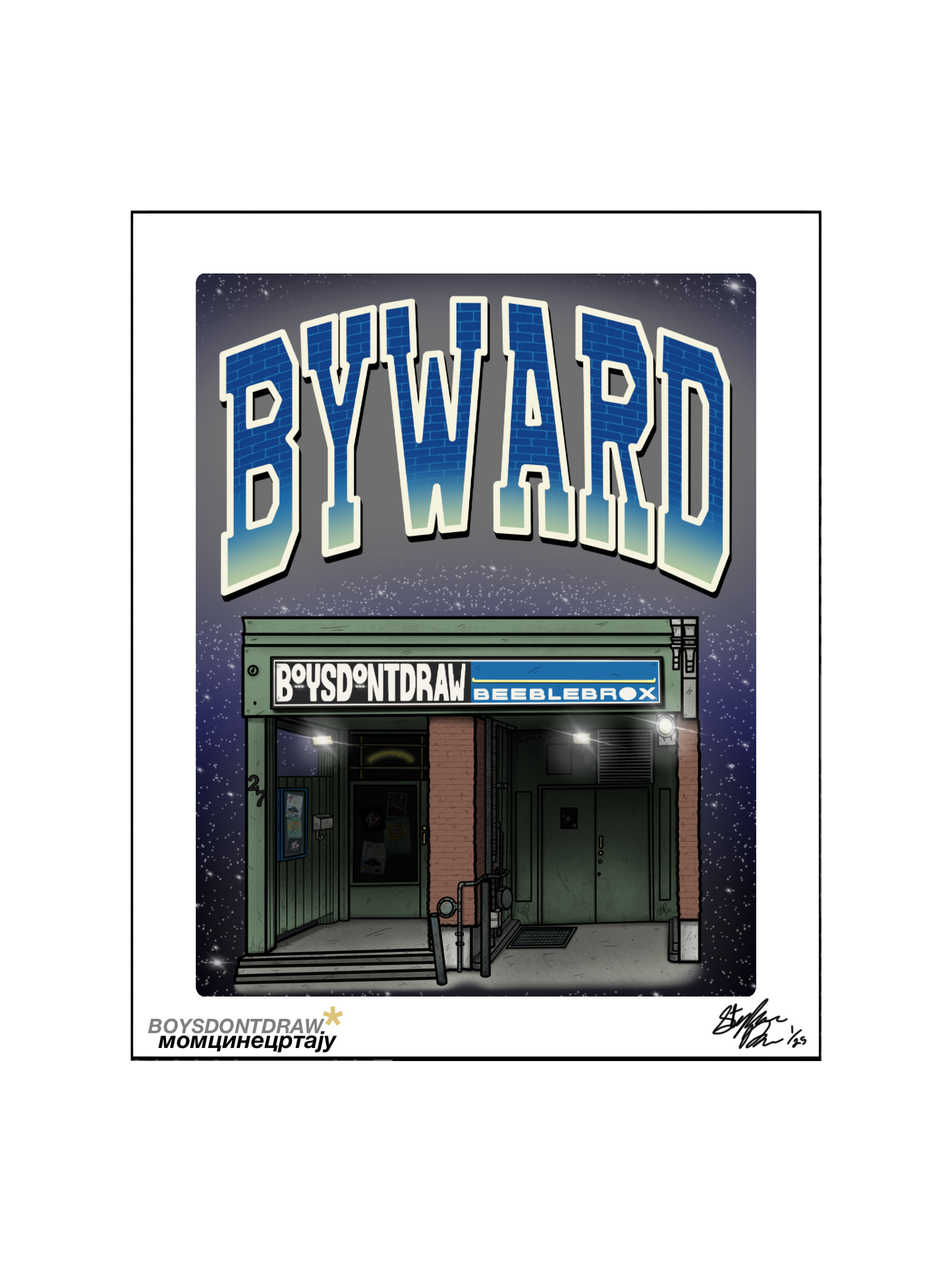 BYWARD - Limited Print