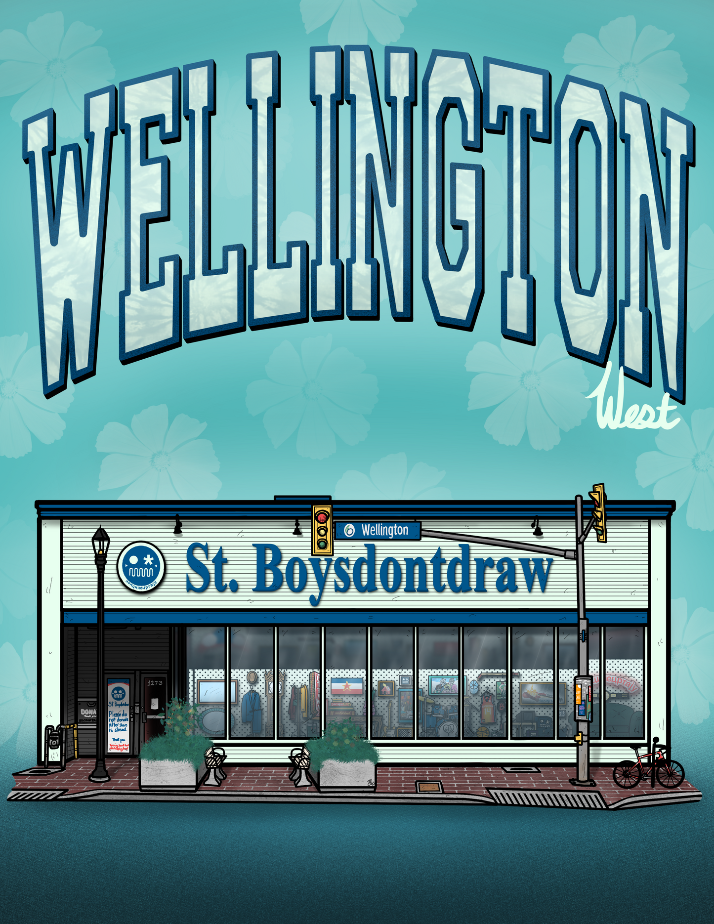 WELLINGTON WEST* - Limited Poster