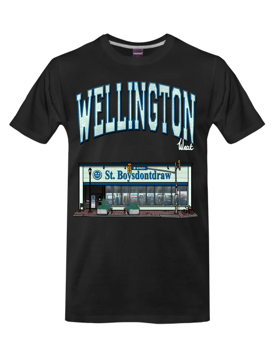 WELLINGTON WEST* (Black) - T-Shirt