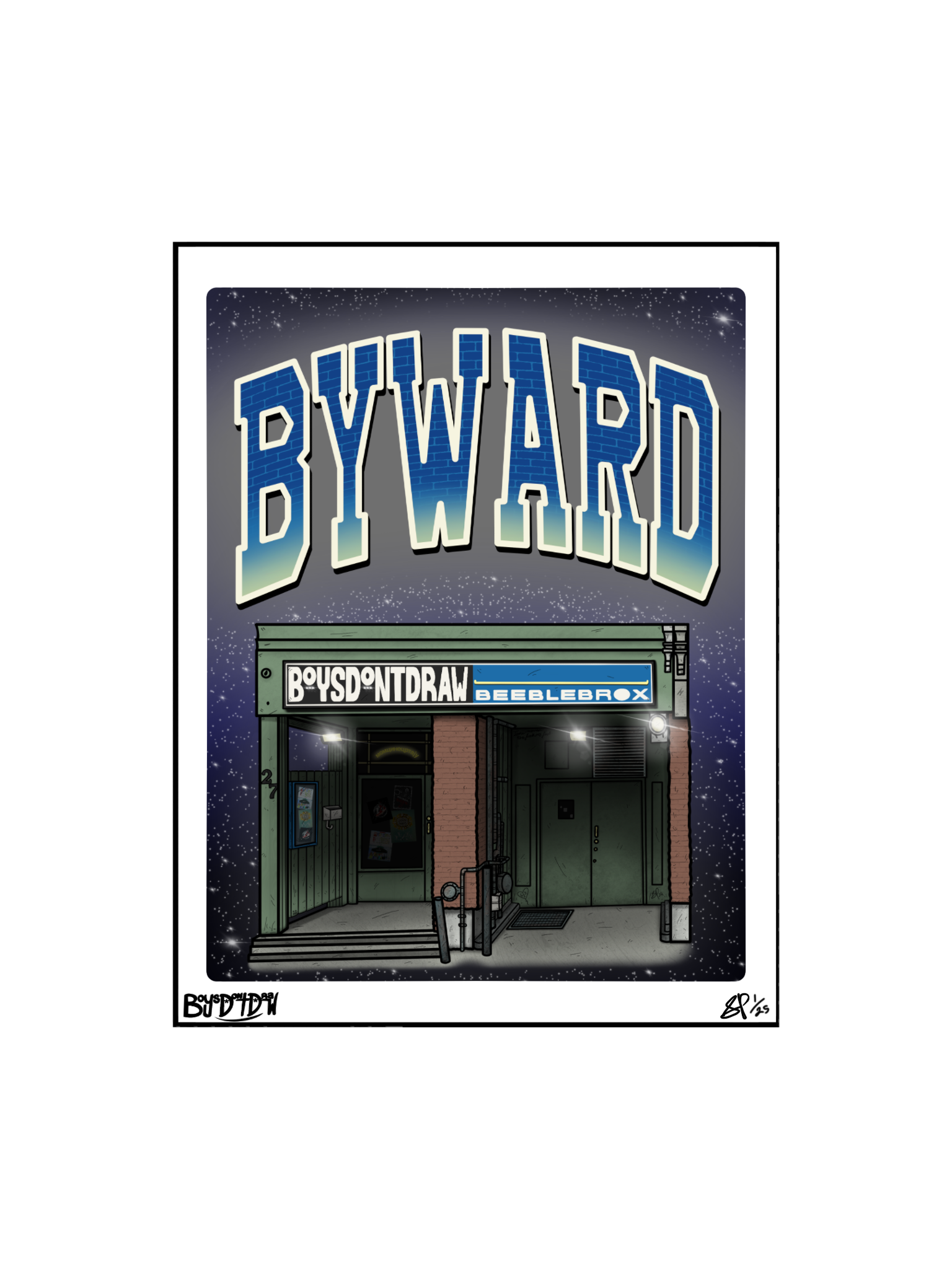 BYWARD* - Limited Print