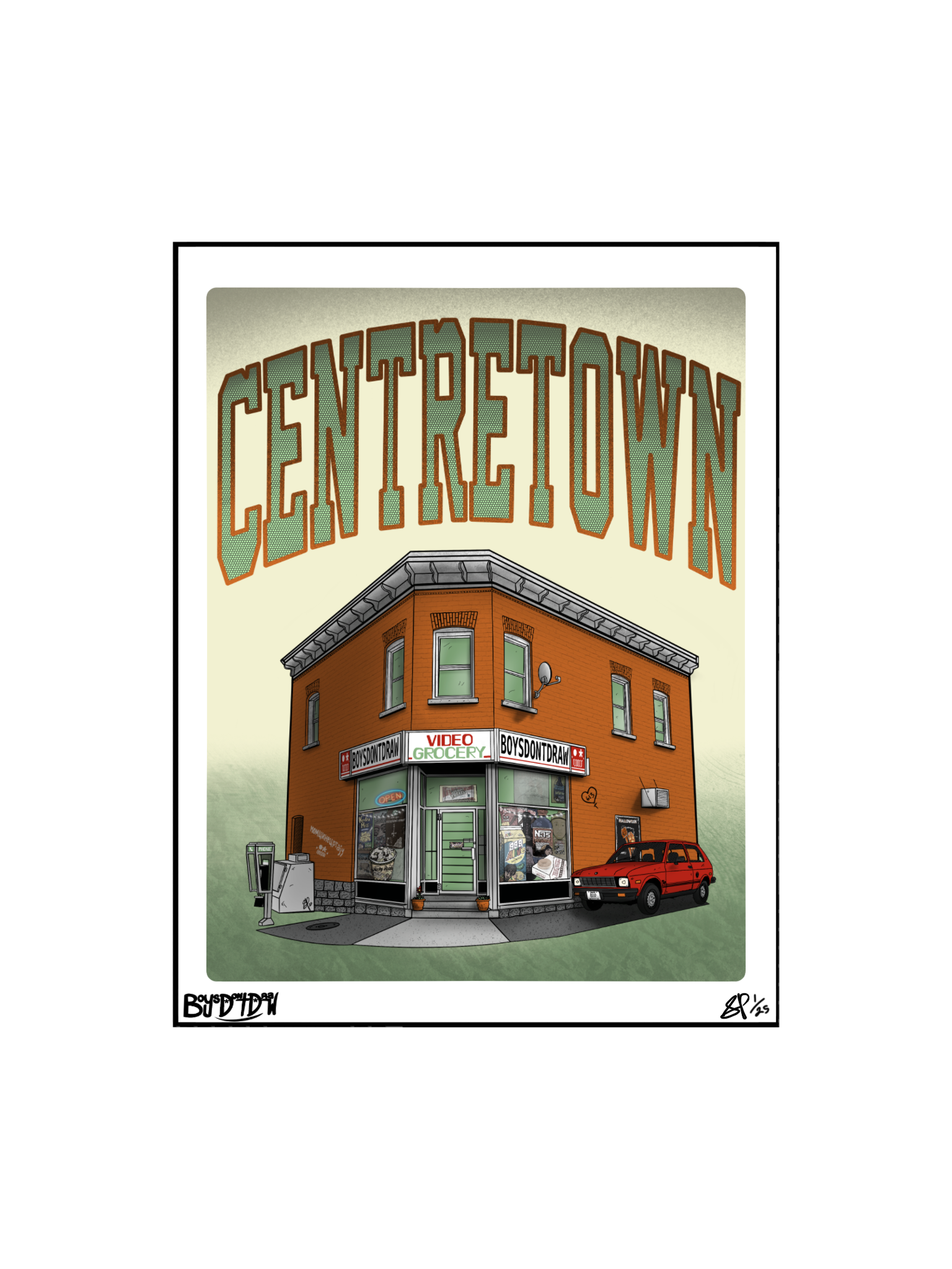 CENTRETOWN* - Limited Print