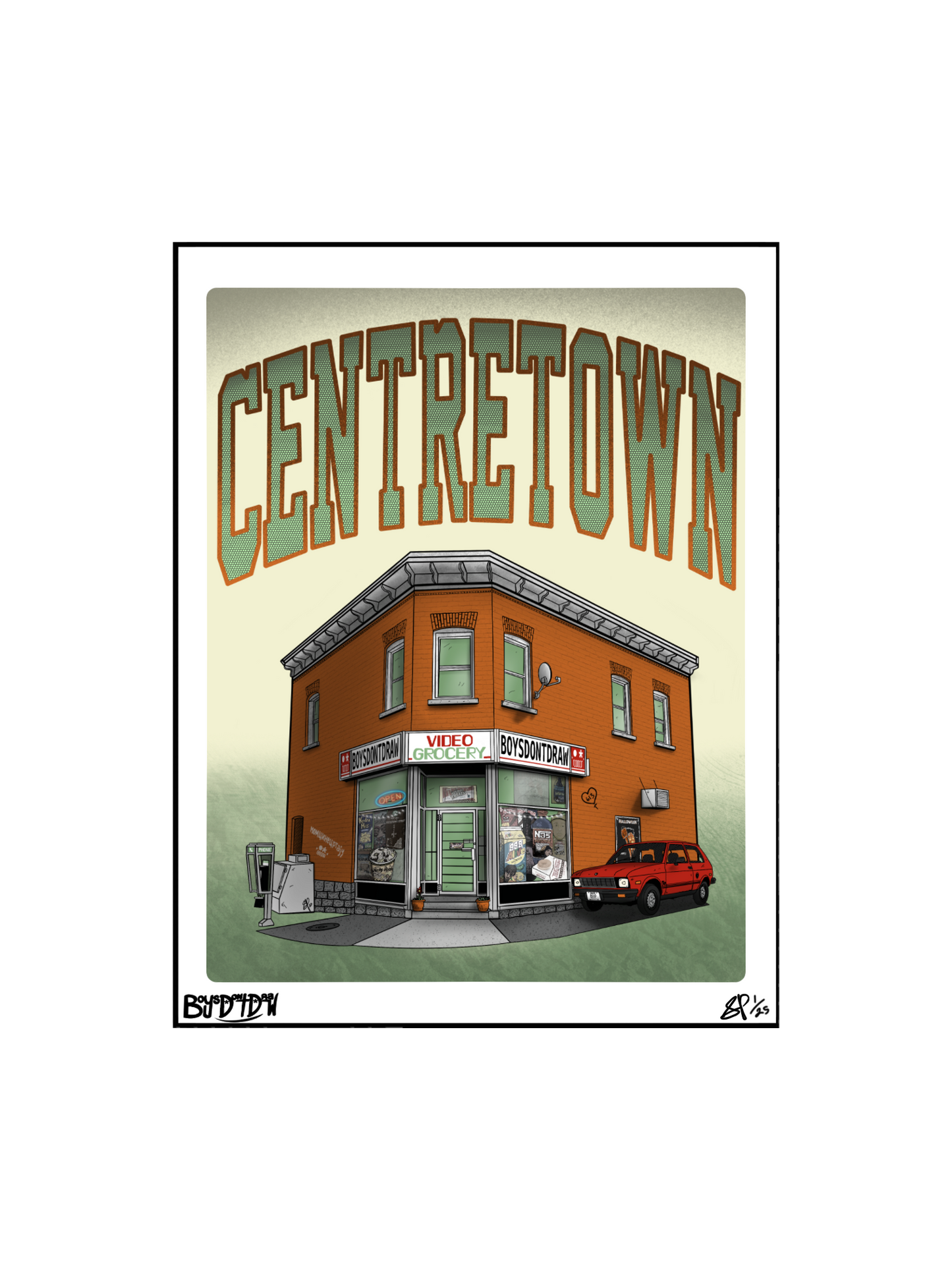 CENTRETOWN* - Limited Print