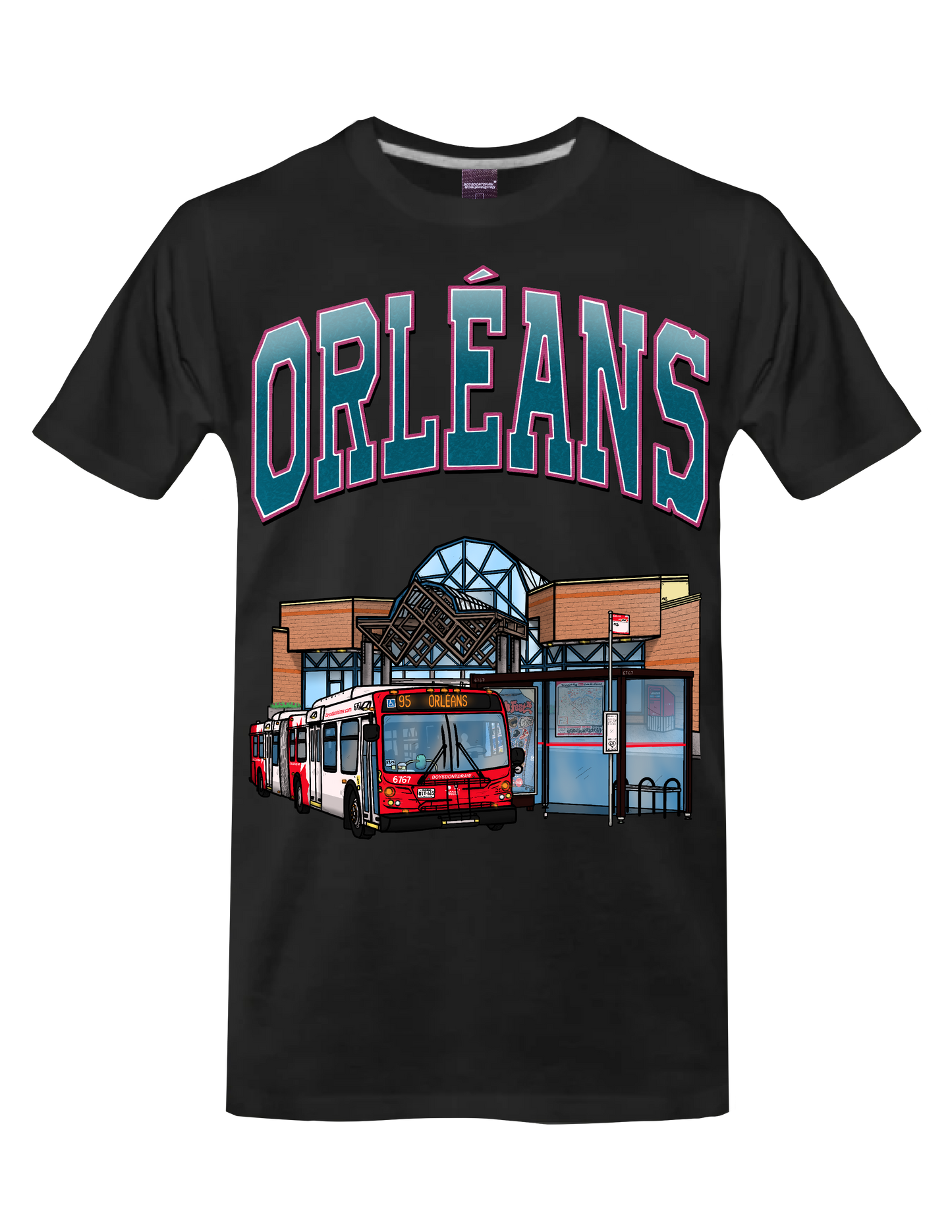 ORLÉANS* (Black) - T-Shirt