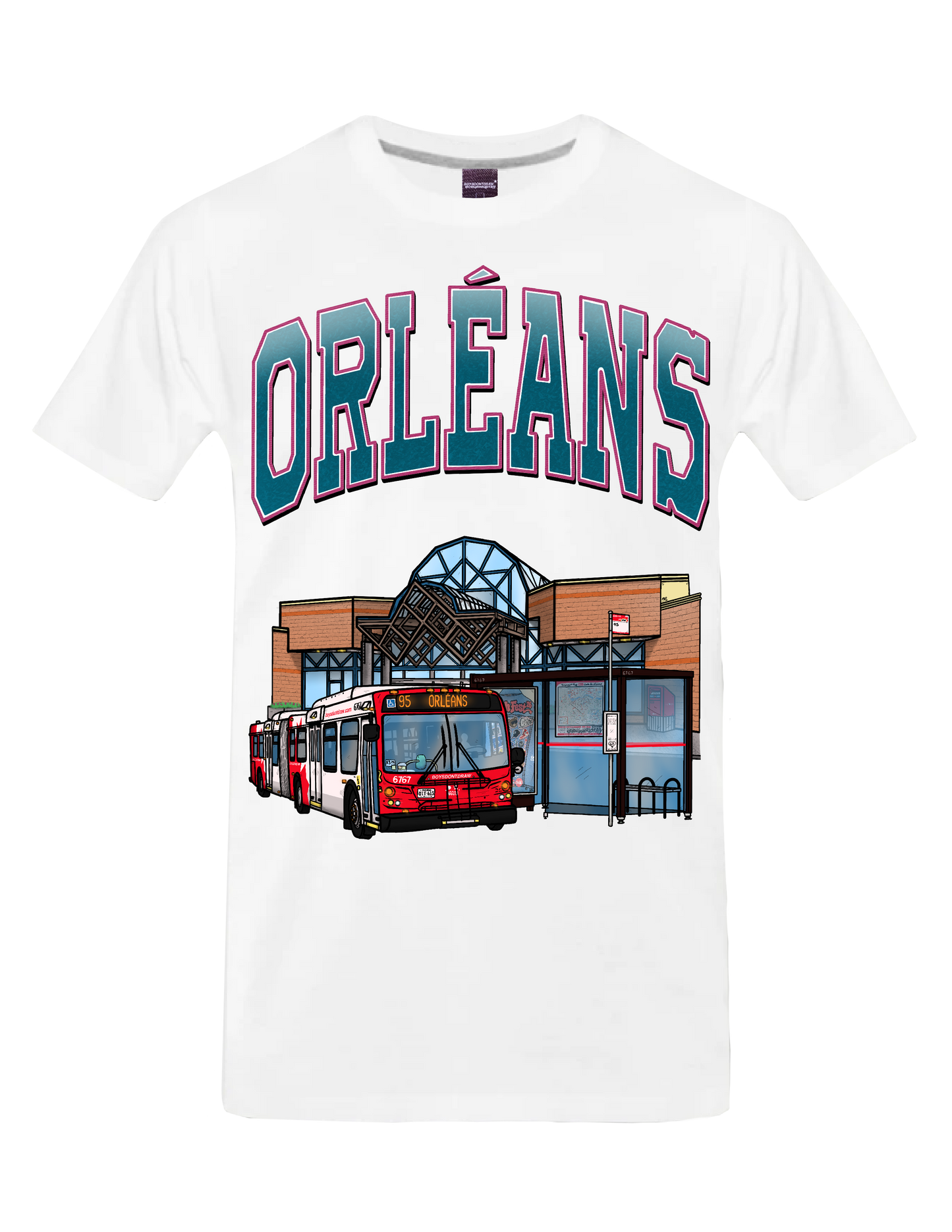 ORLÉANS* (White) - T-Shirt