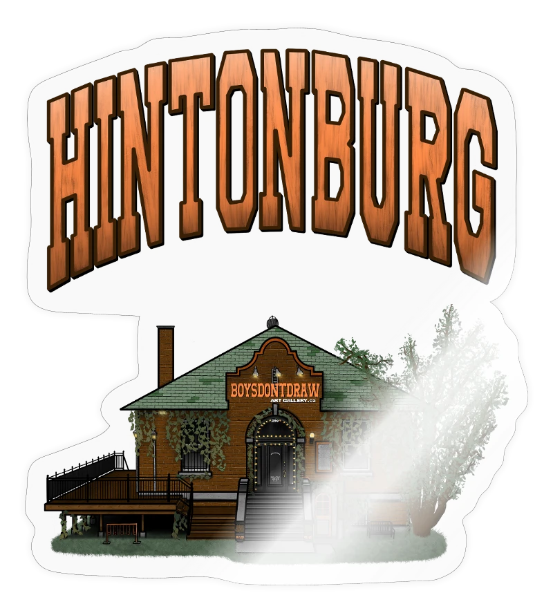 HINTONBURG* - Sticker