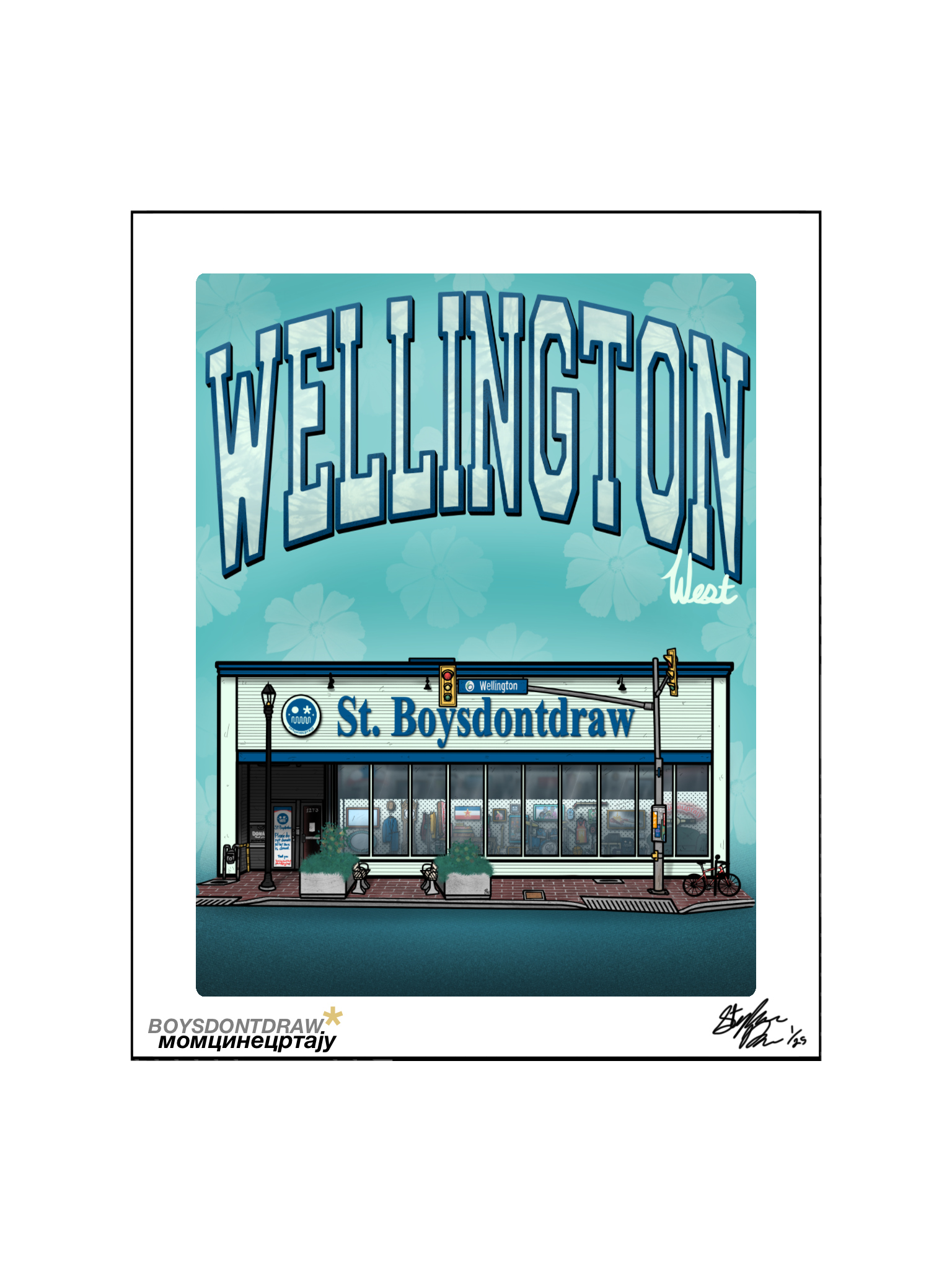 WELLINGTON WEST* - Limited Print