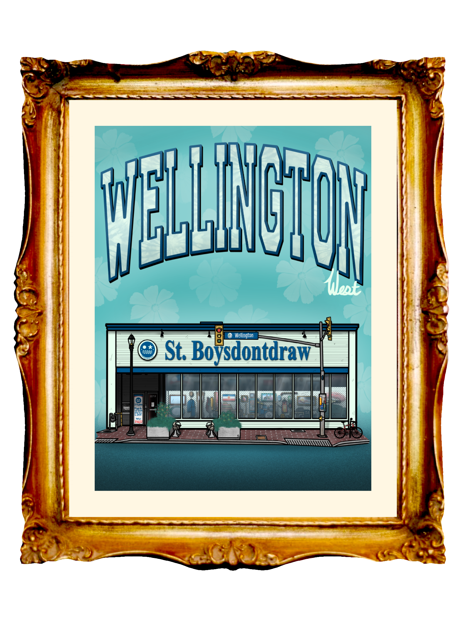 WELLINGTON WEST* - Limited Poster