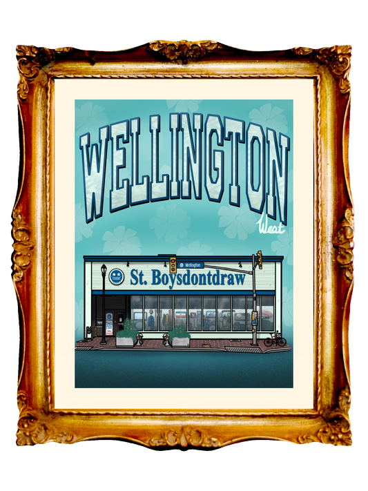WELLINGTON WEST* - Limited Poster