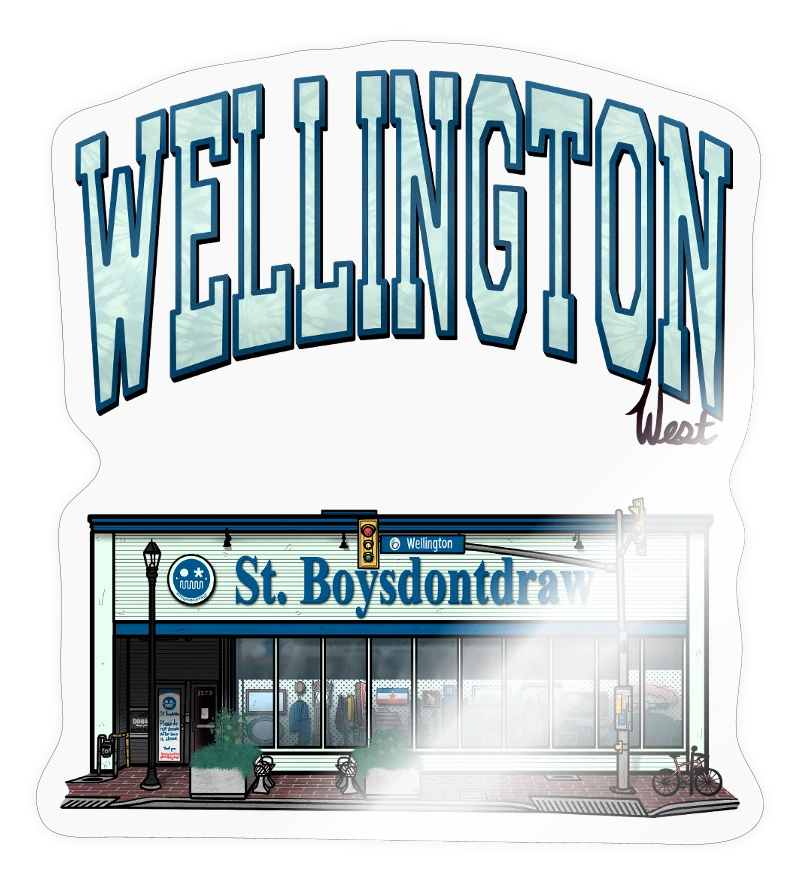 WELLINGTON WEST* - Sticker