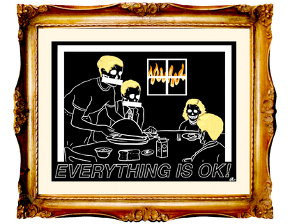 ATOMIC DYSTOPIA - EVERYTHING IS OK! - Limited Poster by BOYSDONTDRAW