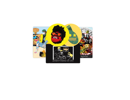 ATOM PACK (5) - Sticker Package - BOYSDONTDRAW