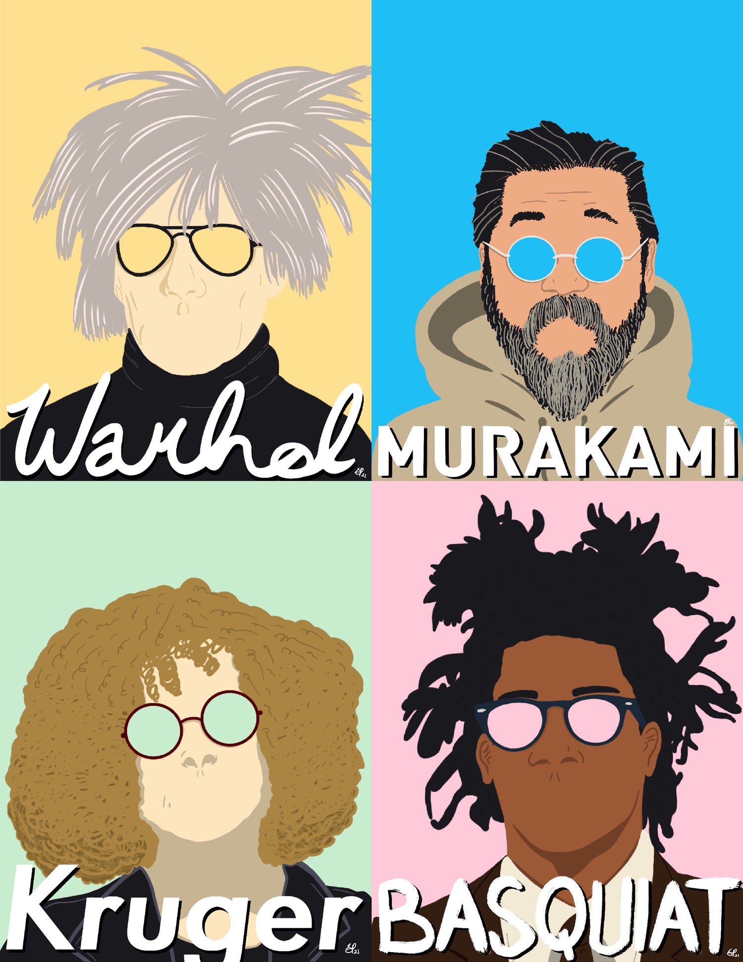 ARTIST SERIES* - Limited Poster - BOYSDONTDRAW