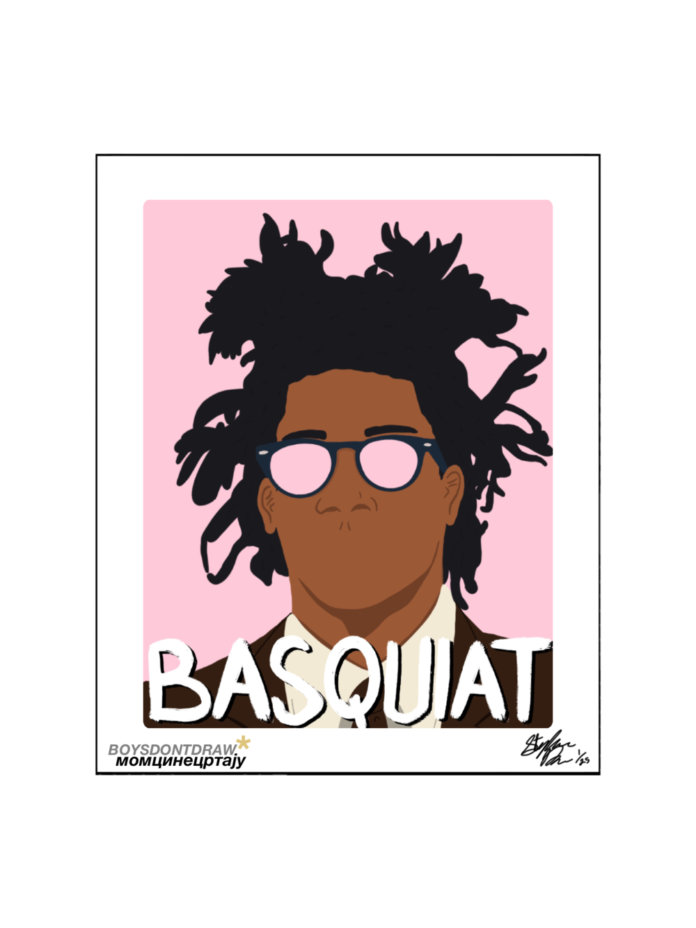 BASQUIAT* - Limited Print - BOYSDONTDRAW