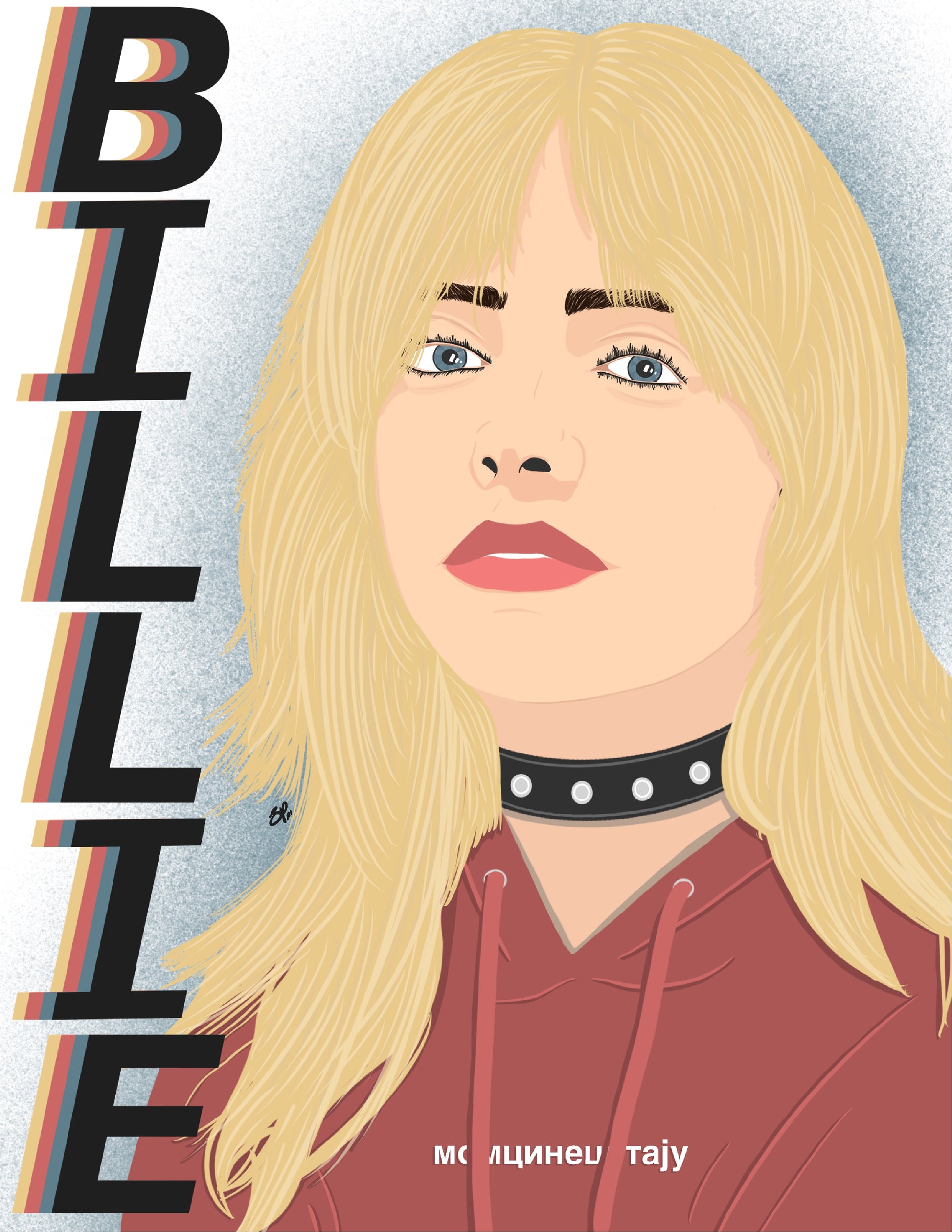 BILLIE EILISH - BLONDE BILLIE - Limited Poster by BOYSDONTDRAW 
