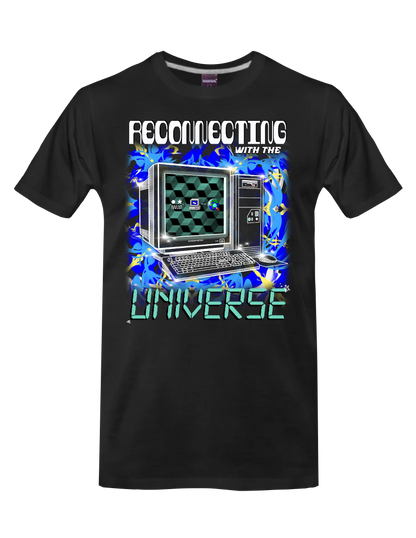 AFFIRMATION - RECONNECTING WITH THE UNIVERSE T-Shirt by BOYSDONTDRAW