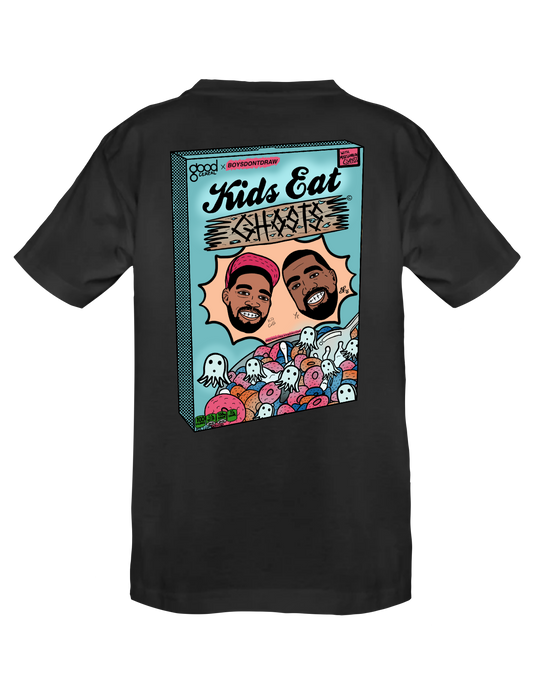 KIDS SEE GHOSTS - KIDS EAT GHOSTS - T-Shirt by BOYSDONTDRAW
