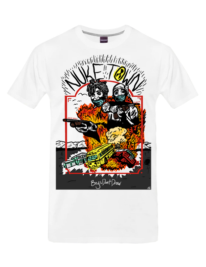 NUKETOWN - T-Shirt by BOYSDONTDRAW ft. JUICE WRLD & SKI MASK