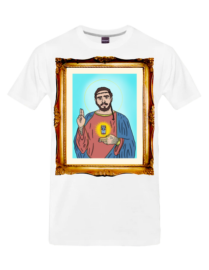 POST MALONE - "THE HOLY POST" - T-Shirt by BOYSDONTDRAW