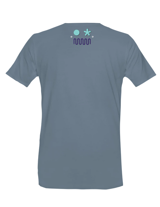FRESH PRINCE WILL (Steel Blue) - T-Shirt - BOYSDONTDRAW