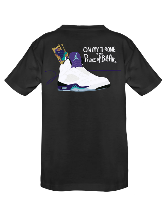 FRESH PRINCE WILL (Black) - T-Shirt - BOYSDONTDRAW