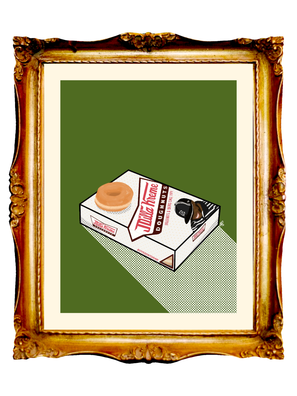 JDILLA KREME DONUTS - Limited Poster by BOYSDONTDRAW