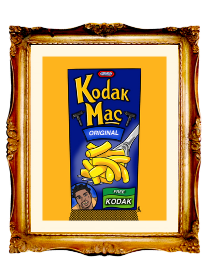 KODAK BLACK - KODAK MAC - Limited Poster by BOYSDONTDRAW