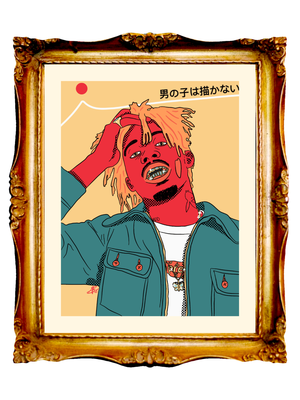 PLAYBOI CARTI - *WOKEUPINKYOTO - Limited Poster by BOYSDONTDRAW