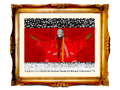 KANYE WEST - RED OCTOBER - Limited Poster by BOYSDONTDRAW
