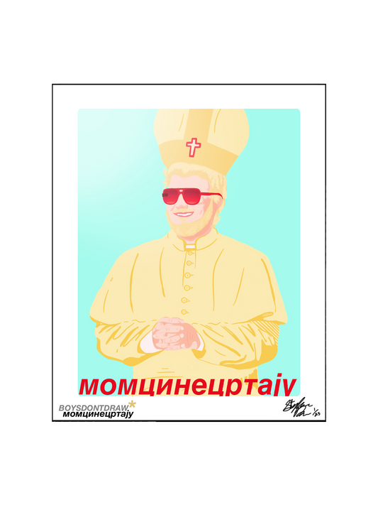YUNG GRAVY - GRAVY FOR POPE - Limited Print by BOYSDONTDRAW