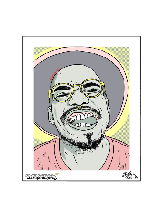 ANDERSON .PAAK - UNBOTHERED .PAAK - Limited Print by BOYSDONTDRAW