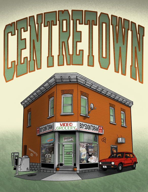 CENTRETOWN* - Limited Poster