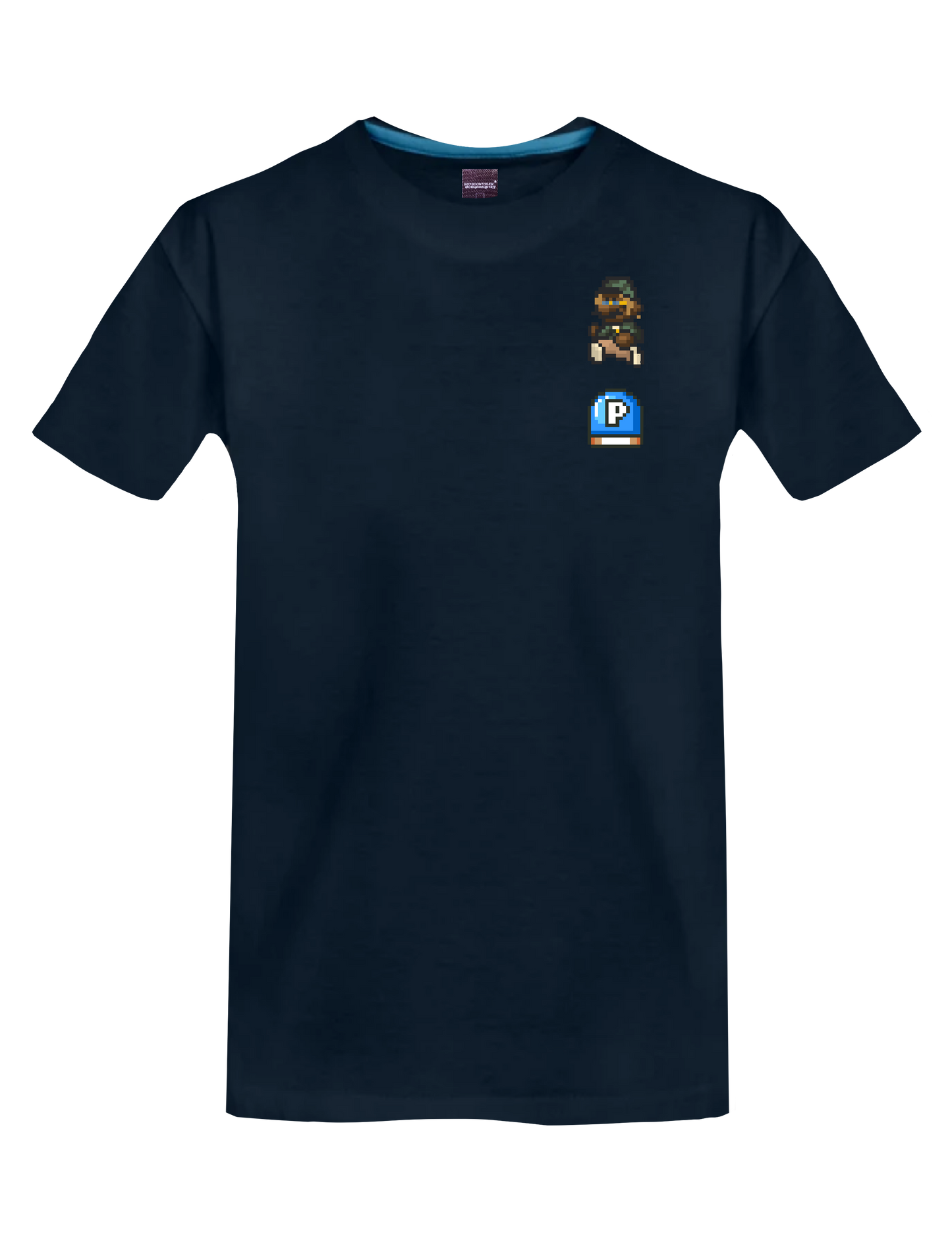PUSHIN P (Navy Blue) - T-Shirt