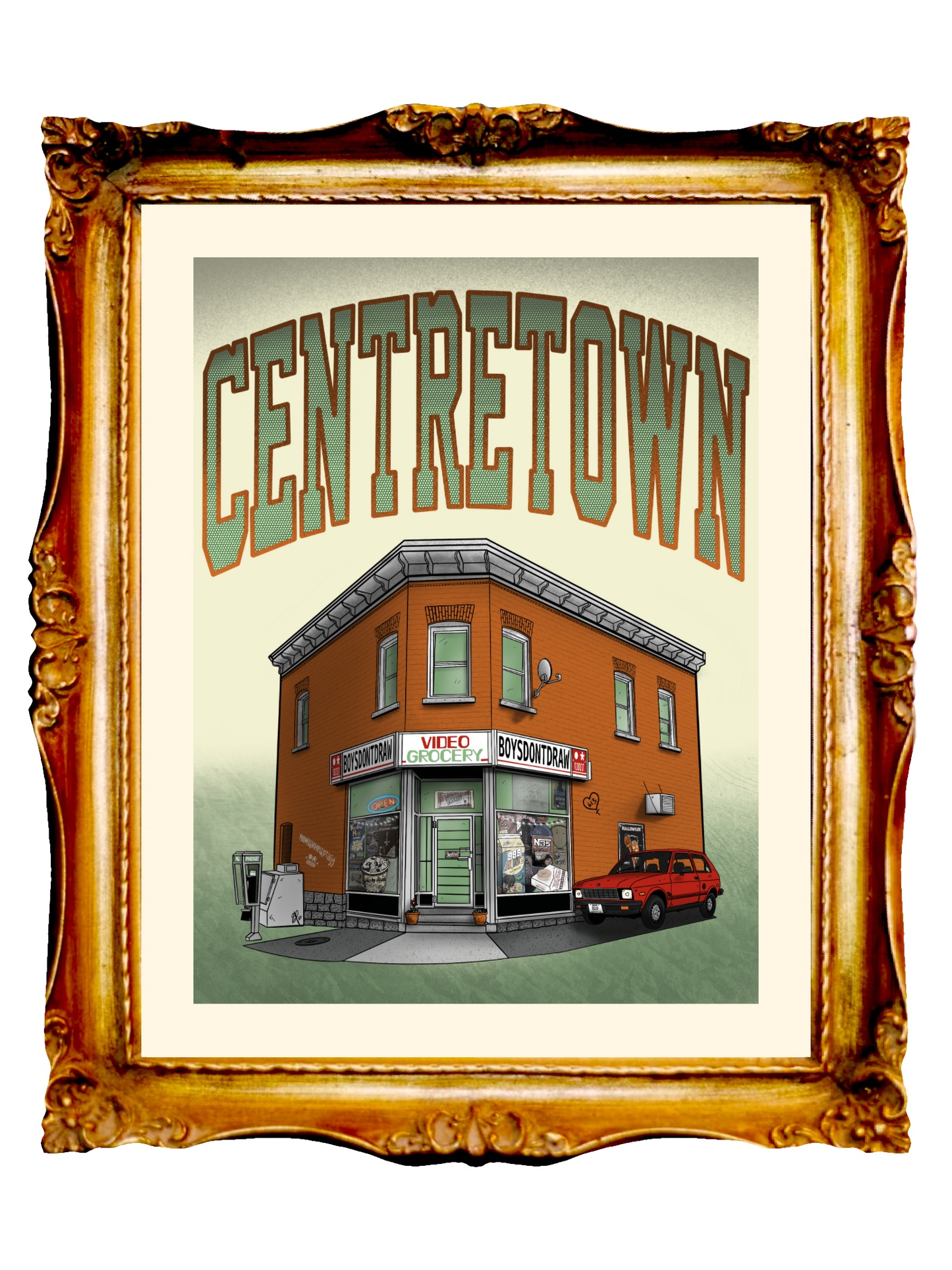 CENTRETOWN* - Limited Poster