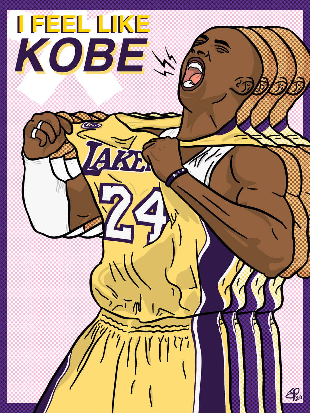 KOBE BRYANT - I FEEL LIKE KOBE* - Limited Print by BOYSDONTDRAW